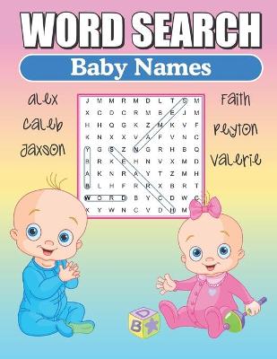 Book cover for Word Search Baby Names