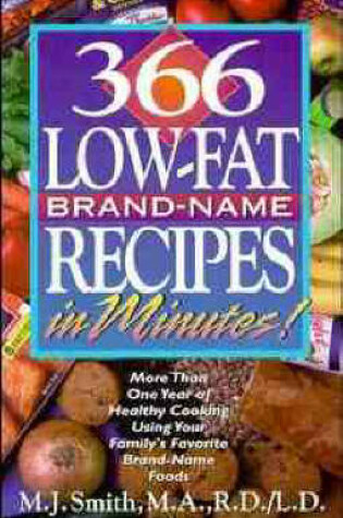 Cover of 366 Brand-Name Recipes in Minutes