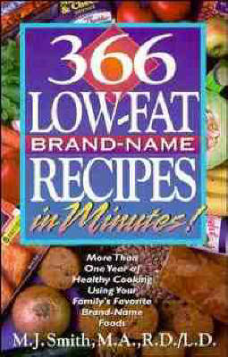 Book cover for 366 Brand-Name Recipes in Minutes