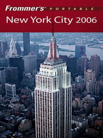 Book cover for Frommer's Portable New York City 2006