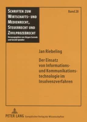 Cover of Der Einsatz Von Informations- Und Kommunikationstechnologie Im Insolvenzverfahren