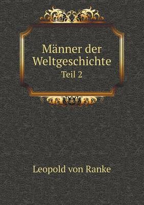 Book cover for Männer der Weltgeschichte Teil 2