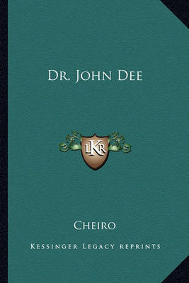 Book cover for Dr. John Dee