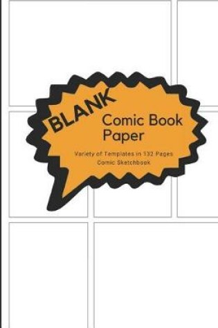 Cover of Blank Comic Book Paper