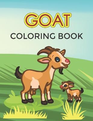 Book cover for Goat Coloring Book