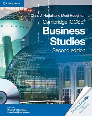 Book cover for Cambridge IGCSE Business Studies Coursebook