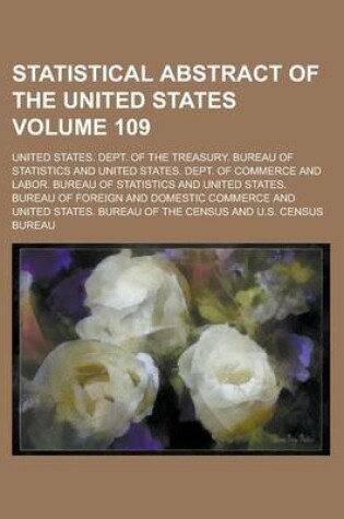 Cover of Statistical Abstract of the United States Volume 109