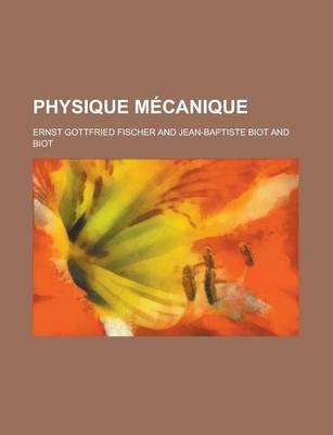 Book cover for Physique Mecanique