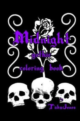 Cover of Midnight Gothic Coloring Book
