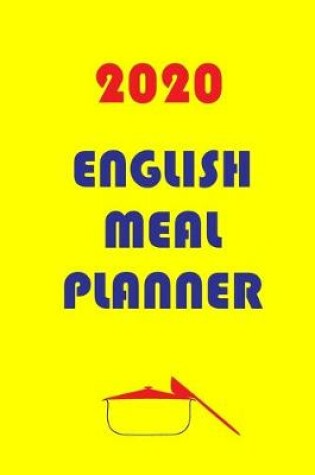 Cover of 2020 English Meal Planner