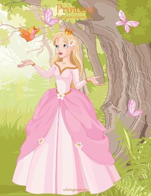 Cover of Princesa libro para colorear 1 & 2