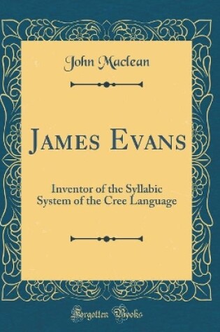 Cover of James Evans