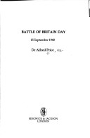 Book cover for Battle of Britain Day