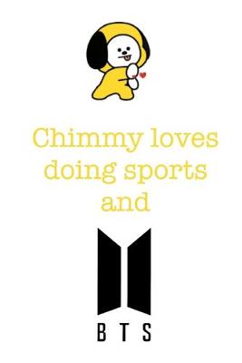 Cover of Chimmy loves doing sports and BTS