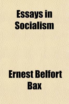 Book cover for Essays in Socialism; New and Old