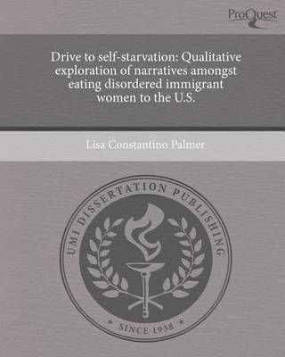 Cover of Drive to Self-Starvation