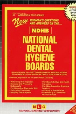 Cover of National Dental Hygiene Boards (NDHB)