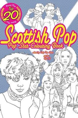 Cover of Scottish Pop Star Colouring Book