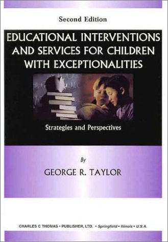 Book cover for Educational Interventions and Services for Children with Exceptionalities