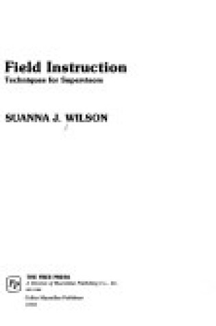 Cover of Field Instruction