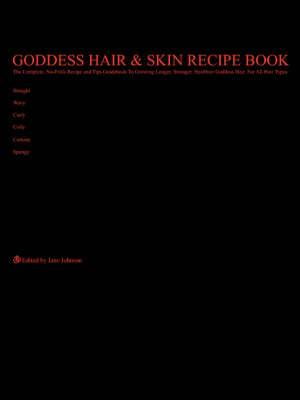 Book cover for Goddess Hair and Skin Recipe Book