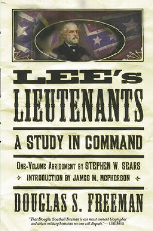 Cover of Lee's Lieutenants Third Volume Abridged