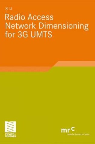 Cover of Radio Access Network Dimensioning for 3g Umts