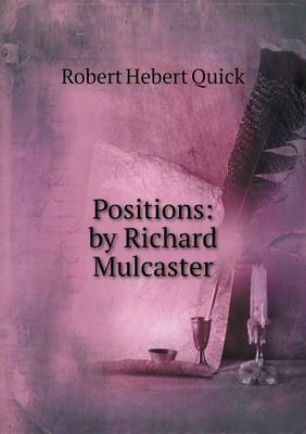 Book cover for Positions