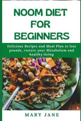 Book cover for Noom diet for beginners