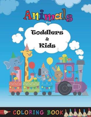 Book cover for Coloring Books for Kids & Toddlers