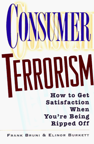 Book cover for Consumer Terrorism