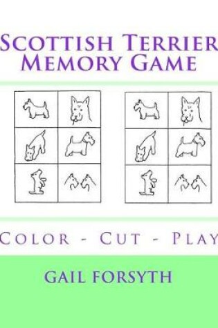 Cover of Scottish Terrier Memory Game