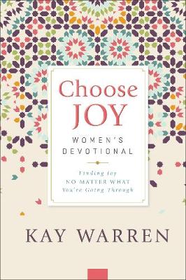Book cover for Choose Joy Women's Devotional