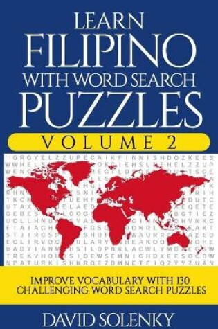 Cover of Learn Filipino with Word Search Puzzles Volume 2