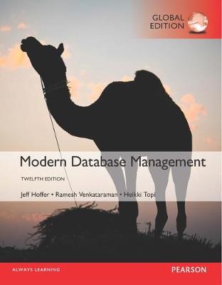 Book cover for Modern Database Management, Global Edition