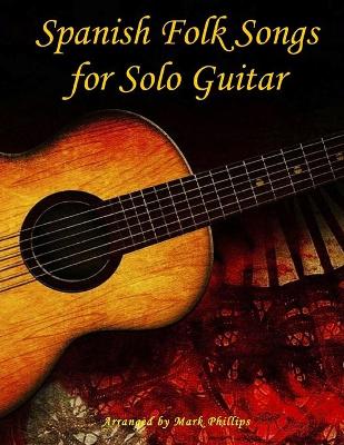 Book cover for Spanish Folk Songs for Solo Guitar