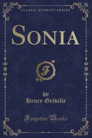 Cover of Sonia (Classic Reprint)