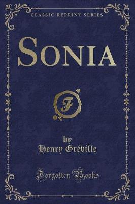 Book cover for Sonia (Classic Reprint)