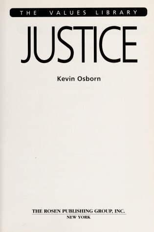 Cover of Justice