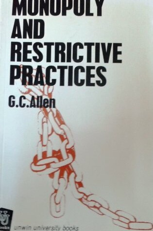 Cover of Monopoly and Restrictive Practices