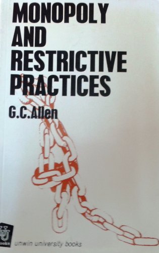 Cover of Monopoly and Restrictive Practices