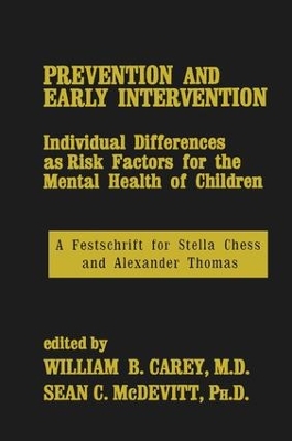 Book cover for Prevention And Early Intervention