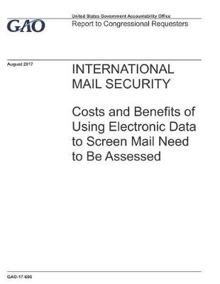 Book cover for International Mail Security