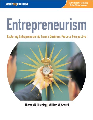 Book cover for Entrepreneurism