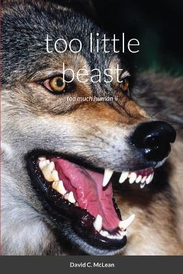 Book cover for too little beast