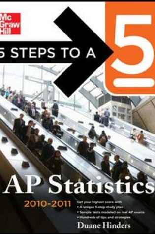 Cover of 5 Steps to a 5 AP Statistics, 2010-2011 Edition