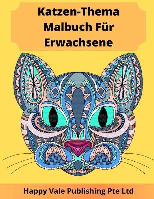 Book cover for Katzen-Thema Malbuch Für Erwachsene