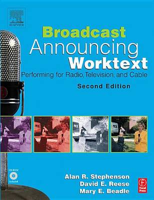 Cover of Broadcast Announcing Worktext
