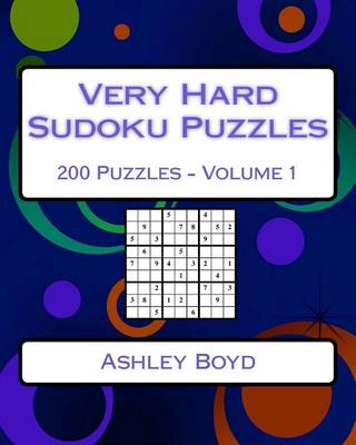 Cover of Very Hard Sudoku Puzzles Volume 1