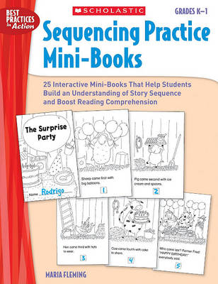 Book cover for Sequencing Practice Mini-Books, Grades K-1